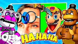 Freddy and Funtime Freddy REACT to SMG4: Mario Life Hacks