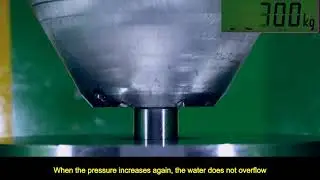 It's amazing. Water under high pressure becomes solid. It's harder than rock.#science   # knowledge