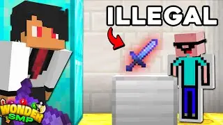 Why I Am Using An Illegal Sword To Kill My Enemy In Wonder Smp…