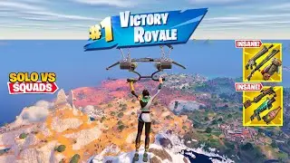 114 Kill Solo Squads Wins Full Gameplay (Fortnite Season 3 Ps4 Controller)