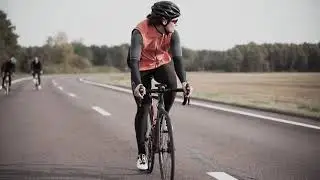 No Copyright Videos -Three Cyclists on Road - No Copyright Zone