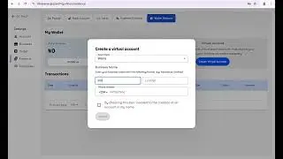 HOW TO CREATE A VIRTUAL ACCOUNT ON INTRAVERSE
