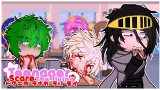 Teenager scared the living shit out of me||Bnha||gacha club||meme