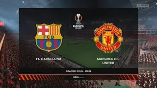 FIFA 23 PS5 - FC Barcelona vs Manchester United | Europa League 2023 | PS5 Gameplay [4K 60FPS]