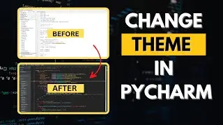 Dark Theme In Pycharm | How to Change Theme in Pycharm | Pycharm Tutorial | World of Python