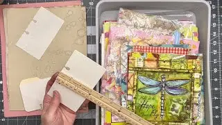 Altered Rolodex Card | ATC | 2025 Four Seasons ATC Exchange ~ Spring 1 of 2
