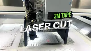 Galvo Laser Cutting of 3M Double Coated Tissue Tape - Golden Laser