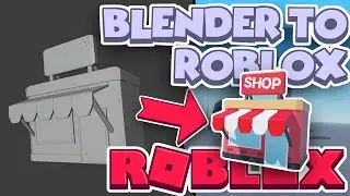 How To Import Blender Models into ROBLOX Studio
