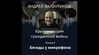 Криптоистория гражданской войны.  Эпизод 5 | Беседы у микрофона