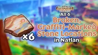 All 6 Broken, Graffiti-Marked Stone Locations in Natlan (Guide) | Genshin Impact