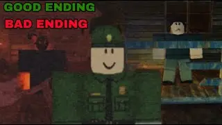 ROBLOX Camp Slasher [HORROR] - Survived And Bad Ending Full Walkthrough