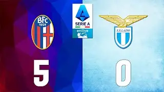 BOLOGNA-LAZIO 5:0 😍 Semplicemente DEMOLITI! Un Bologna con l'armatura d'oro ⬇️ MARUSIC, che colpe!