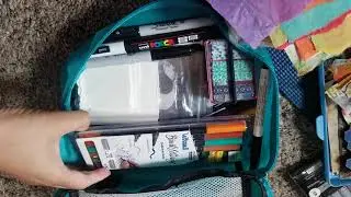 Travel Art Kit - Collage Tools - Art Studio Tips
