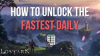 FASTEST DAILY IN LOST ARK FOR LEAPSTONES! (Unsolved Mystery of the Watchers)