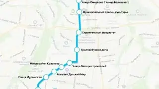 Пермь | Автобусный маршрут 71 | Октябрьская пл. — Ул.А.Гатауллина | Снято 15.05.23
