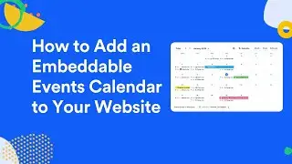How to Add an Embeddable Event Calendar Widget to Your Website