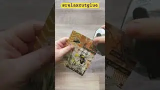 🐝BEE Themed Collage Postcard #collage #shorts #fyp #paper