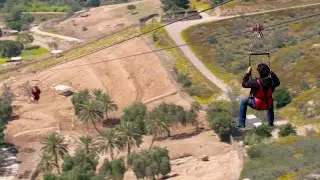 Zip Line at the San Diego Zoo Safari Park