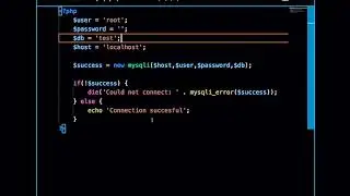 HOW TO CONNECT TO PHPMYADMIN USING PHP | HOW TO CONNECT TO MYSQL DATABASE USING PHP.