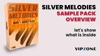 Sample Pack Overview - Silver Melodies - Midi Melodies - Midi Melody Pack - Midi Chords Pack