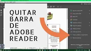 ¡Adios a la barra de Adobe Reader!