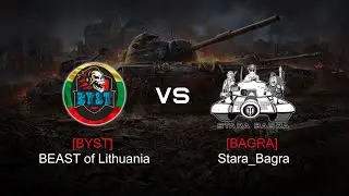 Clan War Battle | World of Tanks - [BYST] vs [BAGRA]