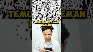 TEMUKAN 1 TEMAN KALIAN YANG BERWARNA PUTIH POLOS! TES KETAJAMAN MATA!