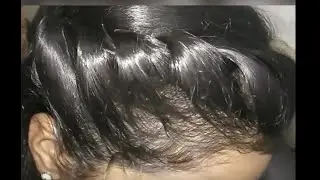 Easy front hairstyle in just two minutes