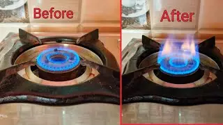 गैस चूल्हा ठीक करे / Gas oven Low Flame Repairing