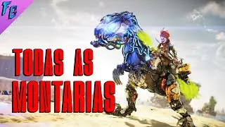 As montarias e suas características | Horizon Forbidden West