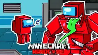 I Survived 100 DAYS as an AMONG US IMPOSTER in HARDCORE Minecraft!