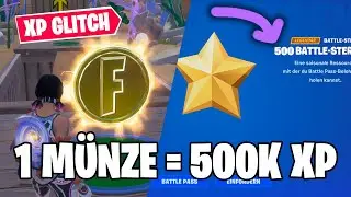 *GERADE JETZT* XP GLITCH gibt 1M XP in MINUTE 🥰💎 Fortnite Chapter 4 EP Deutsch Schnell Level 200