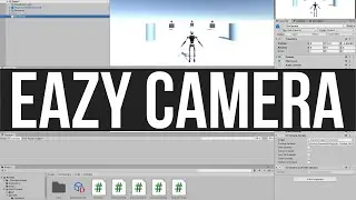 Trying out Third Person Camera Alternative Eazy Camera for Unity (aka EzCam, Easy Cam)