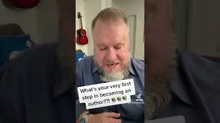 What’s Step No. 1 To Becoming An Author?