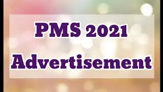PMS 2021 Advertisement