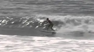 Kilian Garland Versus Mike McCabe at The 2013 Quiksilver Rincon Classic presented by Channel Islands