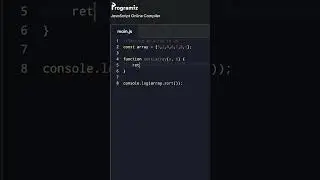 Basic sorting of arrays in JavaScript