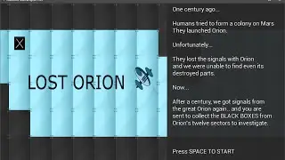 LostOrion Time Lapse - Three Day development in 1:30 Minutes