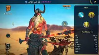 Raid Shadow Legends.   Altan.  Legendary