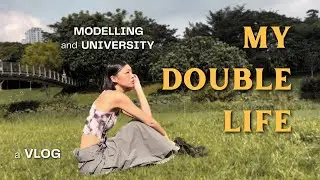 DOUBLE LIFE: uni student & model (week in my life vlog)
