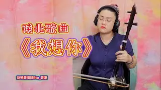 陝北歌曲《我想你》 劉建東，二胡：胡琴黃曉晴Eva_香港 Erhu by Wong Hiu Ching, Eva