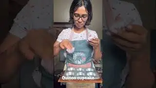 Quinoa cupcake for first time / but it’s healthy/ for adults only