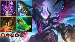 Wild Rift Aatrox hyper carry gameplay in both Toplane and Jungle roles