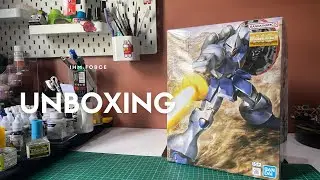 Unboxing MG Mobile SUit YMS-15 Gyan Principality Of Zeon Prototype Close-Combat Mobile Suit