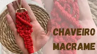 Diy Ideia Chaveiro Macrame ✨🎥🔑