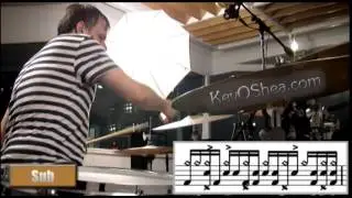 ★ Advanced Drum Lesson ★ Keith Carlock Syncopated Groove