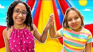 Gatinha das Artes e Gabi ensinam a importância de ser Boas amigas - vídeo educativo para crianças