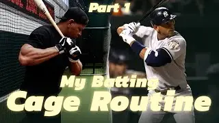 My MLB Batting Cage Routine |  Baseball Warm-Up Fundamentals | A-Rod Academy