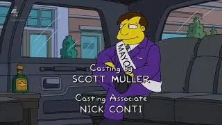 The Simpsons credits (2025) (E4 UK airing)