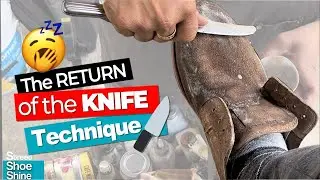 How to Get the Perfect Shoe Shine - KNIFE Suede Technique